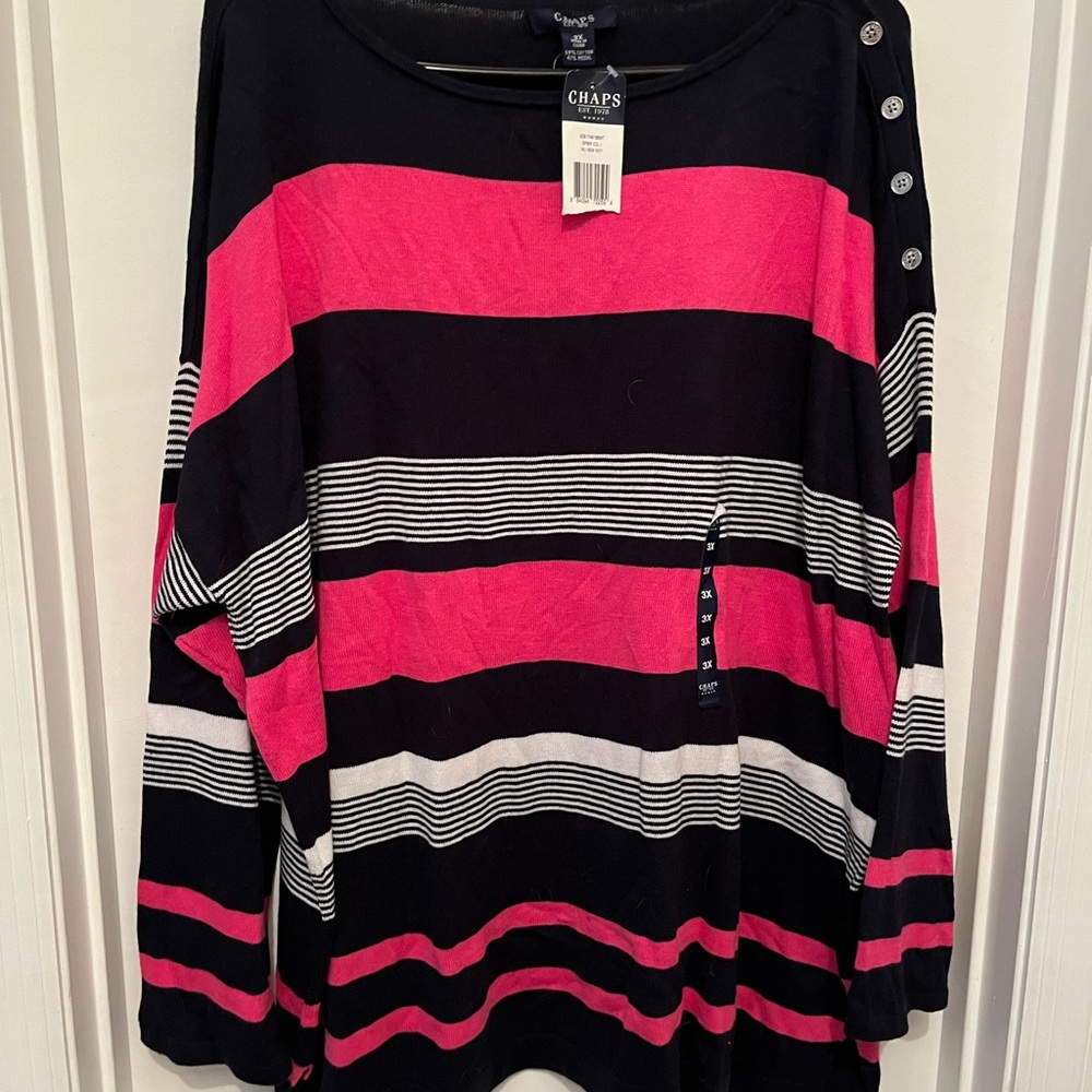 Chaps Woman's top size 3X